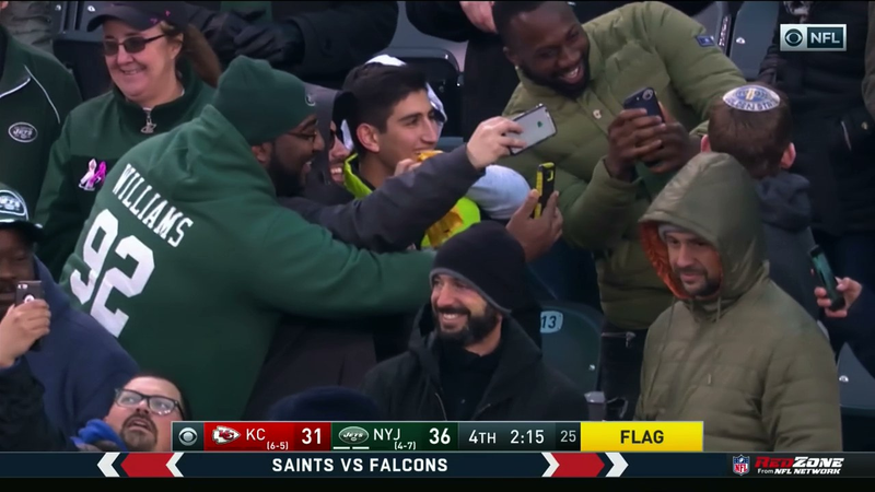 Illustration for article titled Marcus Peters Melts Down, Throws Official's Flag Into Stands